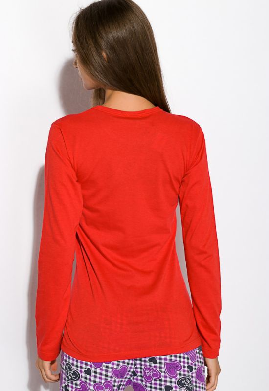 Пижама женская 317F085 (красный)