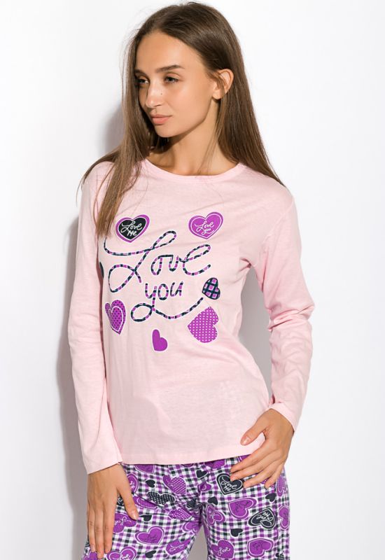 Піжама жіноча 317F085 (рожевий)