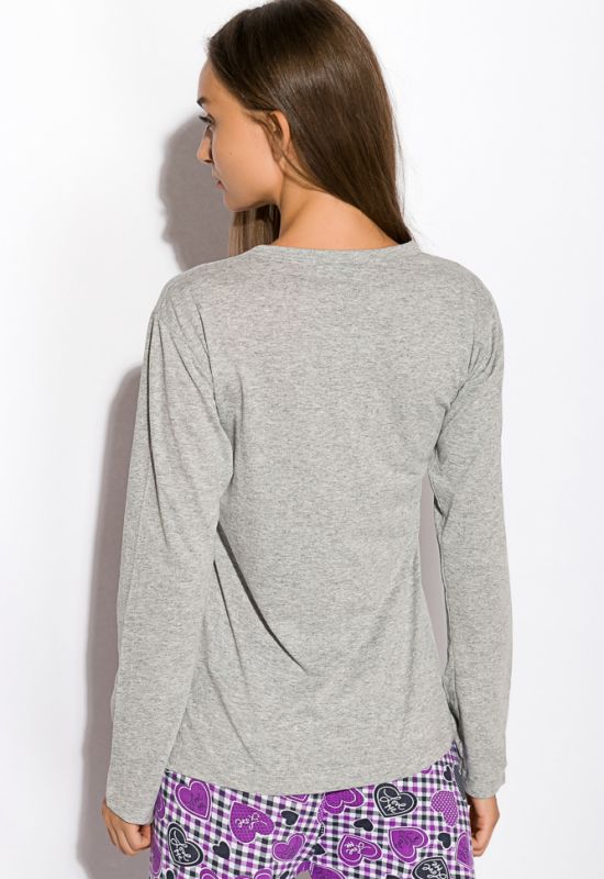 Піжама жіноча 317F085 (світло-сірий)