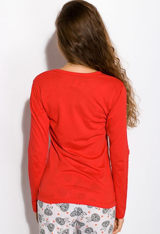 Пижама женская 317F087 (красный)