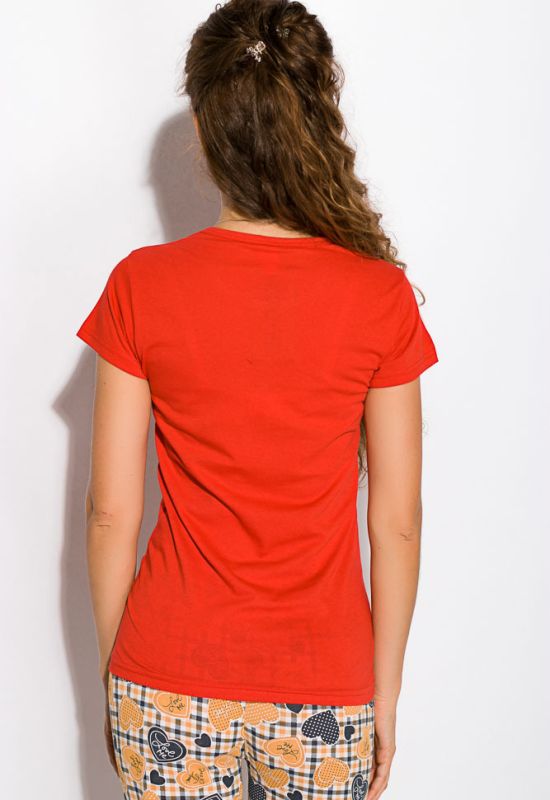 Пижама женская 317F089 (красный)