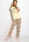 Піжама жіноча 317F089 (лимонний)