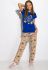 Піжама жіноча 317F089 (синій)