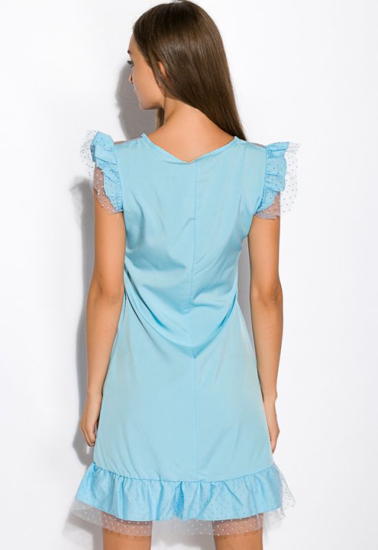 Сукня 103P002 (блакитний)