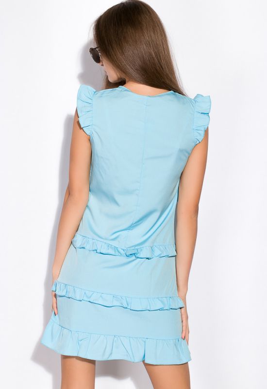 Сукня 103P007-1 (блакитний)