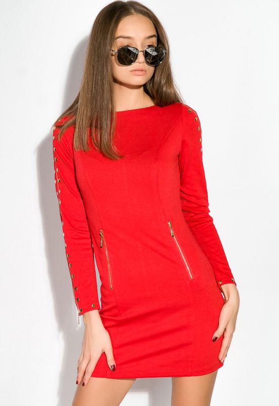 Платье 110P018 (красный)