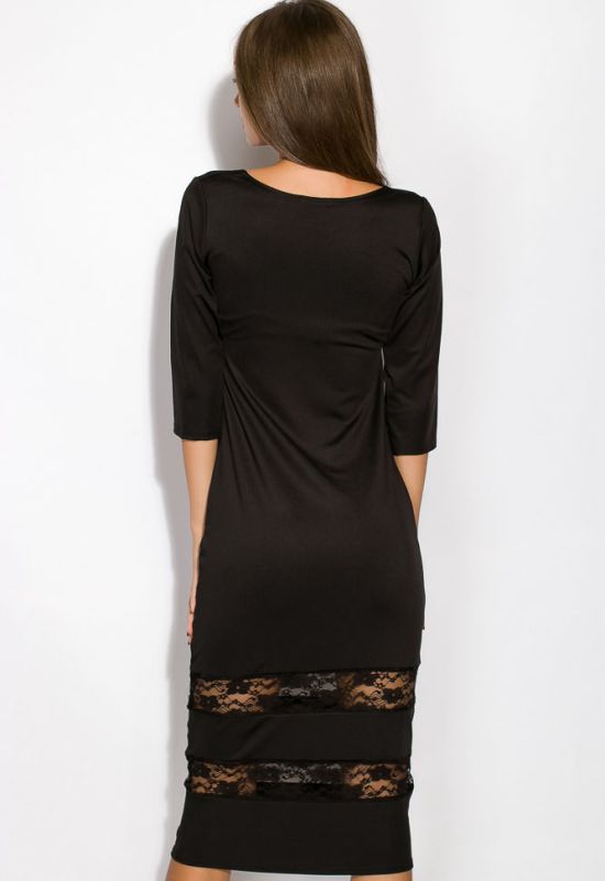 Платье 110P415 (черный)