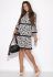 Сукня 118P242 (чорний/білий)