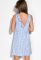 Сукня 120P378 (білий/блакитний)