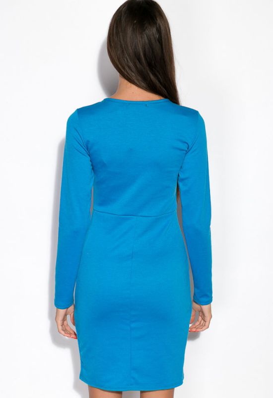 Платье 120P382 (голубой)