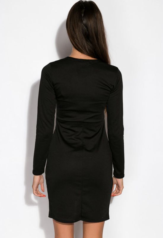 Платье 120P382 (черный)