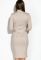 Сукня 120PCH271 (бежевий/меланжевий)