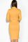 Сукня 120PCH271 (гірчичний)