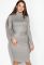 Платье 120PCH271 (серый/меланжевый)