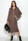 Сукня 120PFA15030 (коричневий)