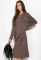 Сукня 120PFA15030 (коричневий)