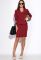Платье 120PN18026 (бордовый)