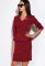 Платье 120PN18026 (бордовый)