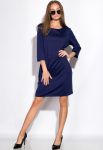 Платье 120PN18032 (темно-синий)