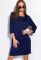 Платье 120PN18032 (темно-синий)