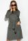 Сукня 120PO7744 (сірий)