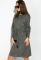 Сукня 120PO7744 (сірий)