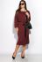 Платье 120PO7751 (бордовый)