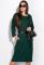Сукня 120PO7751 (зелений/меланжевий)