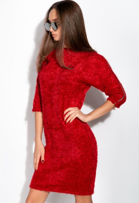 Платье 120POI18053 (красный)