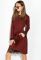 Сукня 136P614 (бордовий)