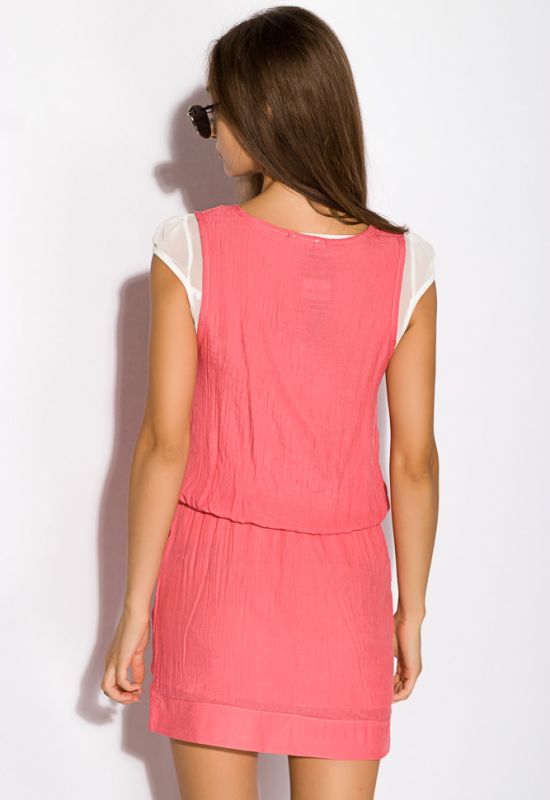 Сукня 405V006 (рожевий)
