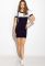 Сукня 81P0909 (синій/білий)
