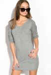 Платье 81P2815 (серый/меланжевый)