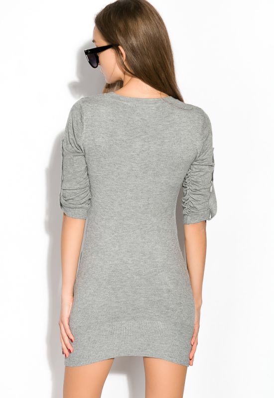 Платье 81P2815 (серый/меланжевый)