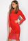Сукня 83P1211 (червоний)