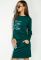 Сукня 83P451 (темно-зелений)