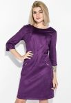 Платье батал с карманами 81PD400 (фиолетовый)