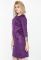 Платье батал с карманами 81PD400 (фиолетовый)