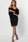 Сукня-двійка KP-10299-8 (чорний)