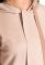 Платье худи 103P009 (светло-бежевый)