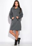 Платье худи 103P010 (серый)