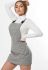 Сукня-комбінезон KP-10280-4 (сірий)