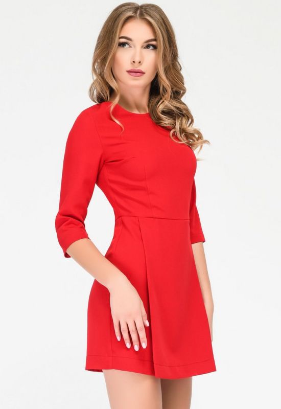 Платье-комбинезон КР-10177-14 (красный)