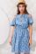 Сукня KP-10006-11 (блакитний)