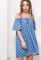Сукня KP-10009-2 (синій)