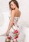 Платье KP-10030-3 (белый/алый)