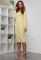 Сукня KP-10075-6 (жовтий)