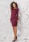 Платье KP-10084-16 (марсала)