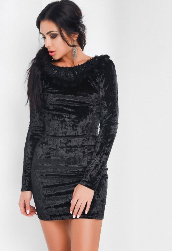 Платье KP-10114-8 (черный)