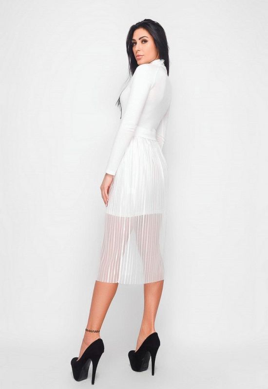 Сукня KP-10117-3 (білий)